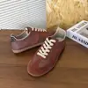 Zapatos planos casuales elegantes, modernos y versátiles para mujer, nuevo modelo otoño 2026, zapatillas GAT de retazos, zapatillas de entrenamiento alemanas para mujer