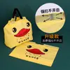 Saco Grande para Viagem com Cordão Bolsa de Mão Plástico Descartável para Catering Sacola Espessa com Puxador Logo