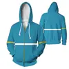 Sudadera Gqwy Nueva 2025 Chaqueta de Anime Stranger Things Chaqueta Holgada Sudadera Casual