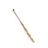 Latón Estilo Chino Retro Portátil Cuchara de Bambú para Oreja Colgante Metal Artefacto para Limpiar Orejas de Adulto Llavero Colgante de Cuchara para Orejas