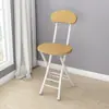 Silla plegable silla de comedor portátil silla de ocio silla para adultos banco redondo para el hogar banco banco silla plegable para exteriores con respaldo