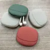 Bolsa de Almacenamiento para Cable de Datos Pequeño de Aspecto Elegante Bolsa de Almacenamiento Portátil Bolsa de Silicona Funda Protectora Bolsa de Almacenamiento para Auriculares con Cable