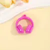 Contas Pingentes Versáteis Pequenas em Forma de Fone de Ouvido Acrílico Laqueado Acessórios para Colar Brinco Pingente em Forma de Fone de Ouvido DIY Joias