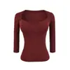 Elegante Vestido Cuadrado de Manga Media Estilo Dama para Mujer 2026 Nuevo Ajustado Bodycon Corto Sexy para Chicas Calientes Mini Vestido
