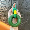 Llavero con Anillo de Silicona para Agarre de Neumático Equipo de Entrenamiento Manual Multilibras Alivio del Estrés Fortalecedor de Agarre Portátil Colgante Venta al por Mayor
