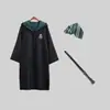 Túnica de Academia Harry Potter Disfraz para Niños Túnica Mágica Ropa Periférica Cos Capa Uniforme Escolar Halloween Performance