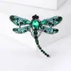 Estilo europeu e americano design criativo broche de inseto moda libélula broche corpete pino temperamento simples acessórios de vestuário