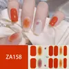 ZA - Adhesivo para uñas blanco sin hornear, totalmente impermeable, parche para decoración de uñas, sensación avanzada, simple, pegamento para esmalte de uñas al por mayor