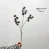 Estilo Nórdico Flor de Erizo de Mar de Aguja de Pino de 3 Puntas Estrella Apio Flor Artificial Decoración del Hogar Habitación Modelo Decoración Escena Fotografía de Boda