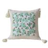 Almofada Pequena Estilo Pastoral Fresco Ins Decoração de Ambiente Almofada para Sofá da Sala Quarto de Casa Cama Almofada com Borla