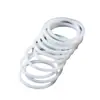 Anel de Silicone de 3mm de Diâmetro, O-Ring Branco Transparente, Vedação de O-Ring de Silicone à Prova d'Água e de Vazamentos