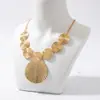 Nova Corrente de Cintura de Metal para Mulheres com Padrão Espiral, Decoração de Corrente Estilo Étnico Retrô, Acessório Moderno Transfronteiriço Europeu e Americano