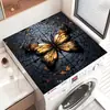 Tapete para Lavadora de Barro Diatómico Transfronterizo TEMU, Tapete Absorbente Antideslizante para Gabinete de Noche, Resistente a la Suciedad, Antipolvo, Protector Solar, Tapete para Lavadora