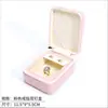 Caja de Almacenamiento Portátil para Joyería con Etiqueta, Caja para Pendientes y Joyería, Caja de Embalaje para Joyería de Collar y Anillo Transfronteriza