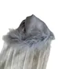Pinza para el cabello de pluma de avestruz morada de baja saturación con volumen añadido para sesiones de fotos, Pinza de tiburón, Accesorio para el cabello que realza el ambiente