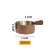 Taza de Salsa de Acero Inoxidable 304 con Asa, Mini Plato de Salsa para Dipear Estilo Occidental, Plato para Salsa de Bistec, Venta de Liquidación