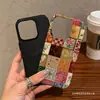 Item Quente do Tiktok Estilo Boêmio Colagem iPhone17 Padrão de Alta Qualidade Apple18pm Película Capa de Celular
