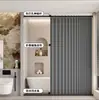 Banheiro Cozinha Cortinas Sem Furos Simples Blackout Total Cortina de Chuveiro Varanda Retrátil Banheiro Escritório
