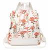 Mochila Grande de Estilo Chino 2026 Mochila Casual para Mujer Mochila de PU Anti-Robo para Exteriores Mochila de Viaje para Mujer