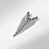 Broche de borla de diamantes con destellos europeos y americanos, ramillete de cristal de lujo para mujer, diseño de nicho ligero, accesorio para traje