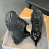 Zapatos transpirables de papá para mujer, suela gruesa estilo 2024, cómodos, casuales, de suela gruesa, zapatillas deportivas de celebridad de internet, zapatillas de correr para aumentar la altura