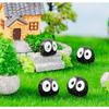 Enfeites de Micro Paisagismo com Musgo, Miniaturas Feitas à Mão, Totoro de Hayao Miyazaki Correndo na Chuva, Pequena Mei, Pequenos Acessórios, Bonsai
