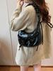 Bolsas Plissadas Tendência para Mulheres 2026 Nova Moda de Verão Bolsa de Ombro Dumpling com Acabamento de Luxo e Bolsa Versátil de Axila