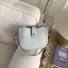 Bolso Cruzado de Hombro Tipo Cubo con Patrón de Lichi, Estilo Coreano Nuevo de Nicho Transfronterizo para Mujer, Bolso Cruzado Versátil de Lujo de Alta Gama para el Trabajo