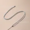 Fio Ajustável Fino para Pingente para Homens e Mulheres, Adequado para Pingentes de Jade e Pedras Preciosas, Fio de Colar para Jade, Ágata, Âmbar e Correntes de Clavícula