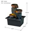 Decoración del hogar, adornos de agua de escritorio, adornos de Feng Shui para oficina, fuente de escritorio, Amazon, Daifa transfronterizo