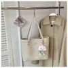 Bolso tote retro de color sólido para mujer 2026, moderno y versátil, bolso de hombro de gran capacidad para el día a día, bolso de mano estilo coreano