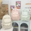 Mochila Nova com Estampa de Estrelas 2026 para Estudantes do Sexo Feminino, Alta Aparência, Leve, Grande Capacidade, Mochila Casual Estilo Mori