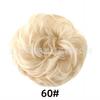 Pelucas de Cabello Sintético Transfronterizas, Ligas para el Cabello, Accesorios para el Cabello, Diademas, Moño de Cabello Sintético, Moño de Cabello Sintético de 35g