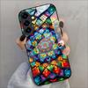 Adequado para Capa de Celular Samsung A90 S25Ultra Quebra-cabeça S23 Capa de Vidro S24 Capa Protetora A70 Criativa A54 Nova