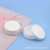 Botella plana blanca de 30 ml para crema facial, botella plana negra para cera para el cabello, botella plana de 30 ml para cera de coche, botella de mascarilla de barro para el cabello, botella de esmalte de uñas