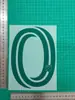 Coleção Green da Major League Tamanho Adulto A+ Camisa Número Letra Adesivos de Transferência Térmica para Camisas