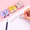 Borrador de Gelatina Creativo, Borrador de Sándwich de Frutas Cortable con Aroma, Premios Limpios de Dibujos Animados para Niños Estudiantes