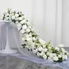Salão de Festas de Casamento e Aniversário Arranjos de Flores Artificiais, Arranjos de Flores para Mesa Longa, Arranjos de Flores de Chão, Decoração de Cenário, Flores Artificiais, Arranjos de Flores Artificiais Prontos