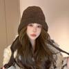 Pasamontañas de alta calidad estilo Isla Feer para mujer, cálido para invierno, sombrero Lei Feng, protección para las orejas, gorro de punto tipo bolsa