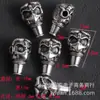 Colgante de Aleación DIY Plata de Xizang Ganesha de Tres Vías Joyería Hecha a Mano Estilo Xizang Accesorios para Collares Pulseras