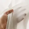 Cortina de Visillo Blanca Jacquard Qingfeng Haitang para Balcón de Sala de Estar, Transmite la Luz pero No es Transparente, para Ventanas Salientes, Alta Gama al por Mayor
