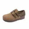Zapatos de Mujer Cómodos de Cuero Genuino Suela Ultrasuave Totalmente Cubiertos Estilo Birkenstock Otoño 2026 Nuevos Mocasines Casuales