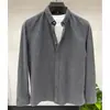 Camisa de Pana de Manga Larga para Hombre y Mujer, Temporada Primavera y Otoño 2026, Camisa de Marca Moderna de Corte Amplio, Chaqueta de Estilo Americano, Camisa Casual Amplia