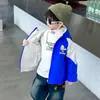Jaqueta Masculina Outono Inverno 2026 Novo Estilo Infantil Reversível Roupas do Ultraman Jaqueta à Prova de Vento para Bebê
