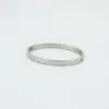Nuevo Brazalete de Acero Inoxidable Rama Amor Cruz Mismo Estilo para Hombres y Mujeres Joyería de Alta Calidad Nicho Lujo Accesible Moda