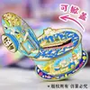 Ímã de Geladeira Souvenir de Viagem Souvenir de Weihai Liu Gongdao, Shandong Tendência Nacional Adesivo Magnético de Madeira Tocha Oito Ruas