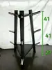 Suporte vertical para armazenamento de anilhas, equipamento de ginástica, organizador de anilhas de barra, novo suporte para anilhas de barra