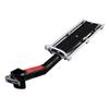 Estante Trasero de Liberación Rápida 761 para Bicicleta Plata Estante Lateral con Reflector Portador de Carga para Bicicleta de Montaña