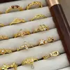 Anel Aberto Elegante Vintage de Zircônia de Nicho de Luxo com Estilo Cortesão, Adequado para Festas Noturnas, Anel Versátil de Luxo Leve