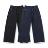 Yidao Vintage 2026 Otoño Nuevo Retro Americano Remache Bolsillo Grande Diseño Holgado Recto Casual Jeans